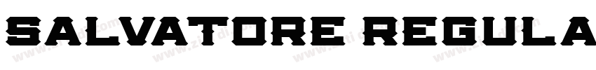 Salvatore Regula字体转换